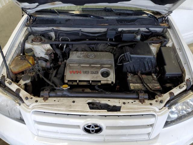 JTEEP21A470193473 - 2007 TOYOTA HIGHLANDER SPORT WHITE photo 12