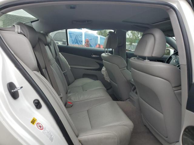 JTHBE96S970008646 - 2007 LEXUS GS 350 WHITE photo 10
