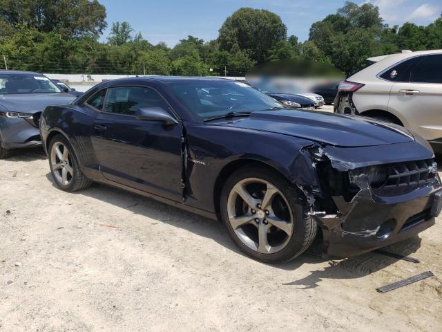 2G1FB1E31D9155609 - 2013 CHEVROLET CAMARO LT BLACK photo 4