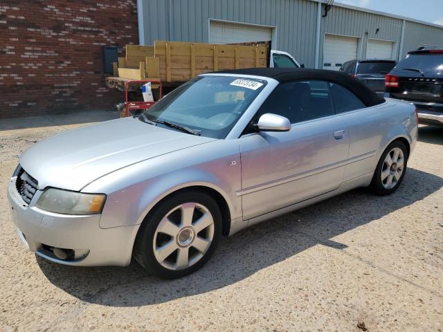 WAUAT48H14K004868 - 2004 AUDI A4 3.0 CABRIOLET SILVER photo 1