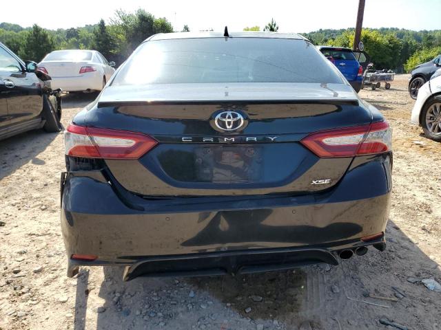4T1BZ1HK2JU003577 - 2018 TOYOTA CAMRY XSE BLACK photo 6