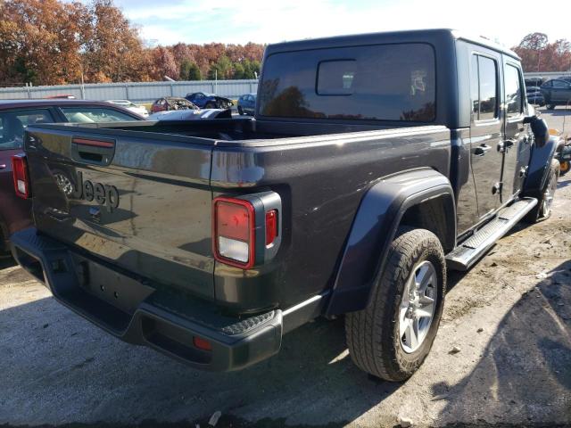 1C6HJTAG6LL175876 - 2020 JEEP GLADIATOR SPORT GRAY photo 4