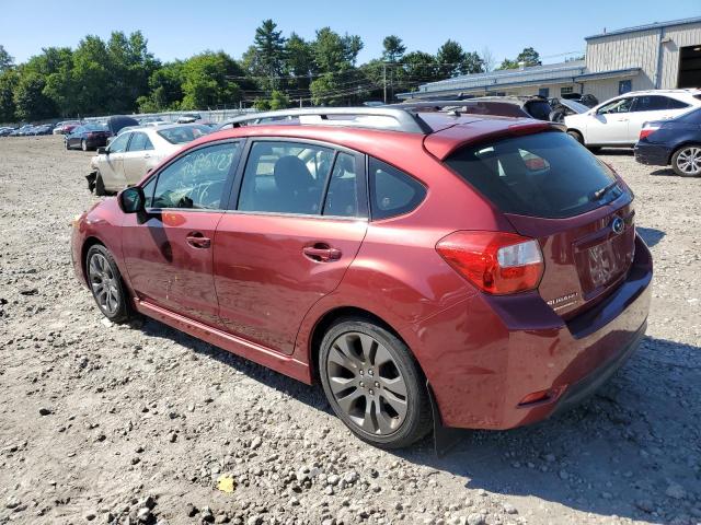 JF1GPAL61E8288805 - 2014 SUBARU IMPREZA SPORT PREMIUM BURGUNDY photo 2