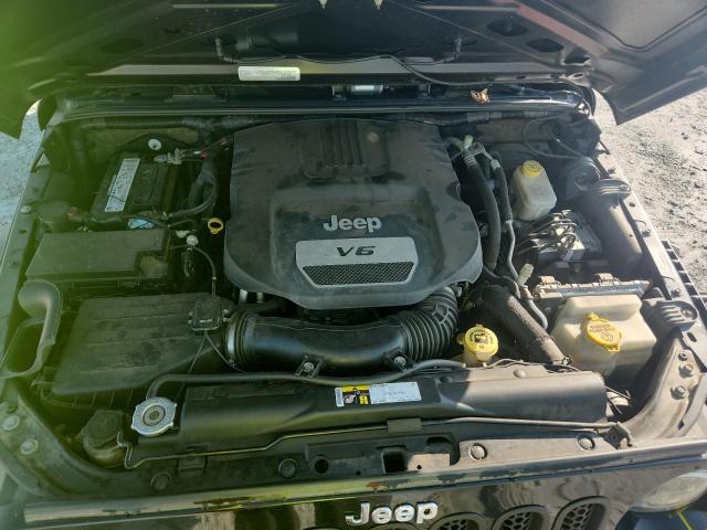 1C4BJWDG2GL324267 - 2016 JEEP WRANGLER U SPORT Սև լուսանկար 11