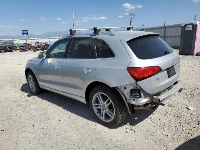 WA1LFAFP8EA103703 - 2014 AUDI Q5 PREMIUM PLUS SILVER photo 2