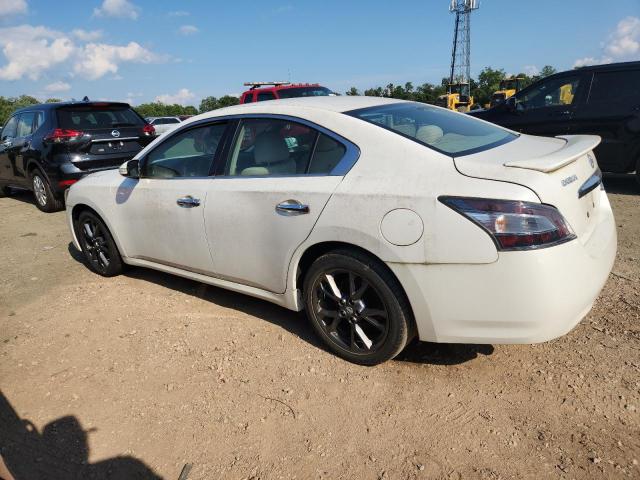 1N4AA5AP2EC461612 - 2014 NISSAN MAXIMA S WHITE photo 2