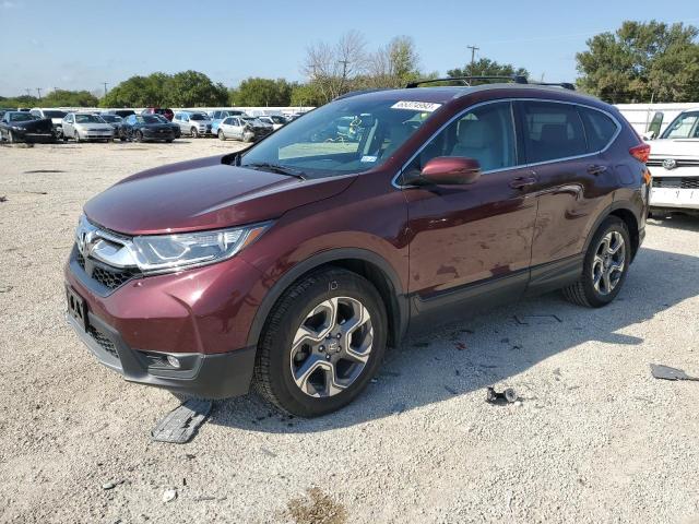 7FARW1H85HE021210 - 2017 HONDA CR-V EXL BURGUNDY photo 1