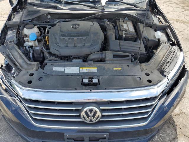 1VWSA7A31MC015650 - 2021 VOLKSWAGEN PASSAT SE შავი ფოტო 11