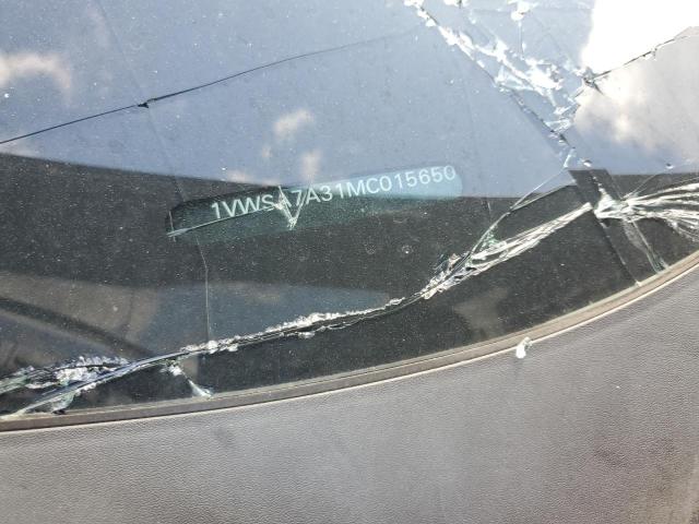 1VWSA7A31MC015650 - 2021 VOLKSWAGEN PASSAT SE შავი ფოტო 12