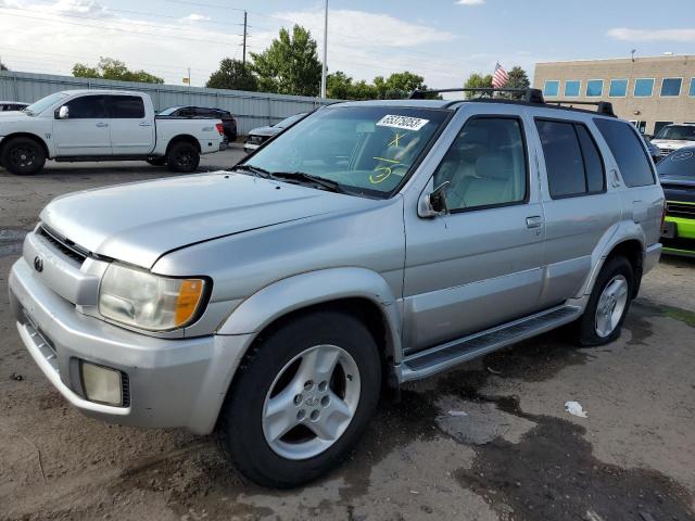 JNRDR09Y83W300922 - 2003 INFINITI QX4 SILVER photo 1