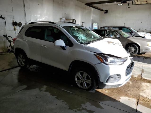 KL7CJPSB0MB339298 - 2021 CHEVROLET TRAX 1LT WHITE photo 4