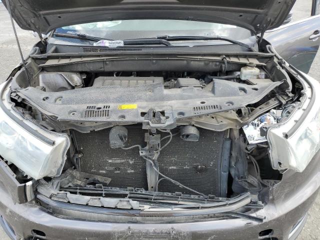 5TDJKRFH4FS158105 - 2015 TOYOTA HIGHLANDER XLE CHARCOAL photo 12