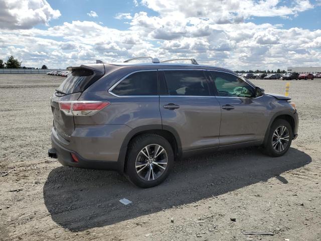 5TDJKRFH4FS158105 - 2015 TOYOTA HIGHLANDER XLE CHARCOAL photo 3
