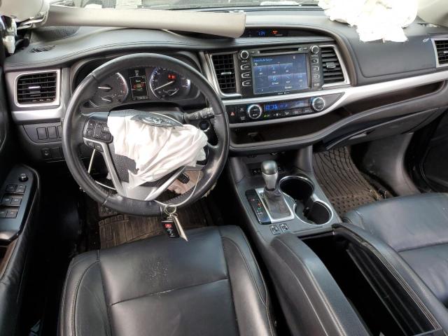 5TDJKRFH4FS158105 - 2015 TOYOTA HIGHLANDER XLE CHARCOAL photo 8