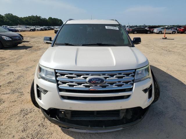 1FM5K7D87JGC23102 - 2018 FORD EXPLORER XLT WHITE photo 5