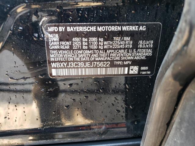 WBXYJ3C39JEJ75622 - 2018 BMW X2 SDRIVE28I Қара фото 13