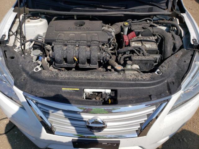 3N1AB7AP2FY378731 - 2015 NISSAN SENTRA S WHITE photo 11