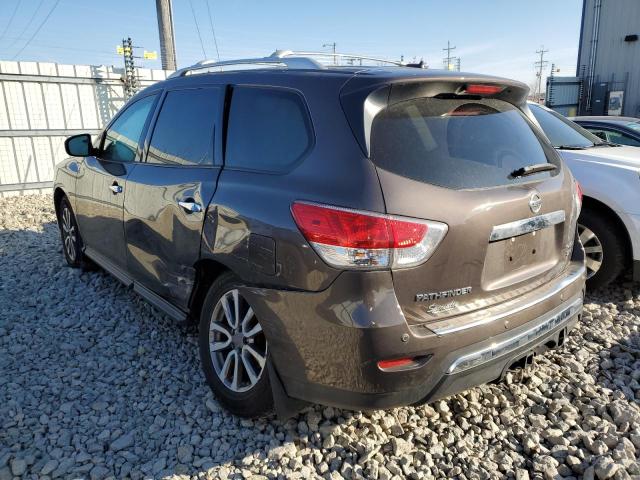 5N1AR2MM8FC646361 - 2015 NISSAN PATHFINDER S 棕色 照片 3