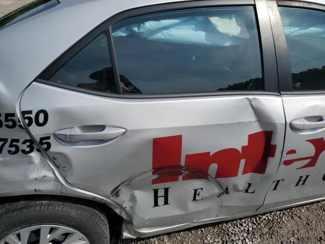 2T1BURHE6JC988717 - 2018 TOYOTA COROLLA L Күміс фото 10