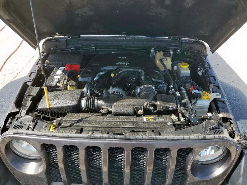 1C4HJXDG1JW105533 - 2018 JEEP WRANGLER U SPORT Grafit fotoğraf 12