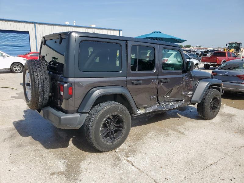 1C4HJXDG1JW105533 - 2018 JEEP WRANGLER U SPORT Grafit fotoğraf 3