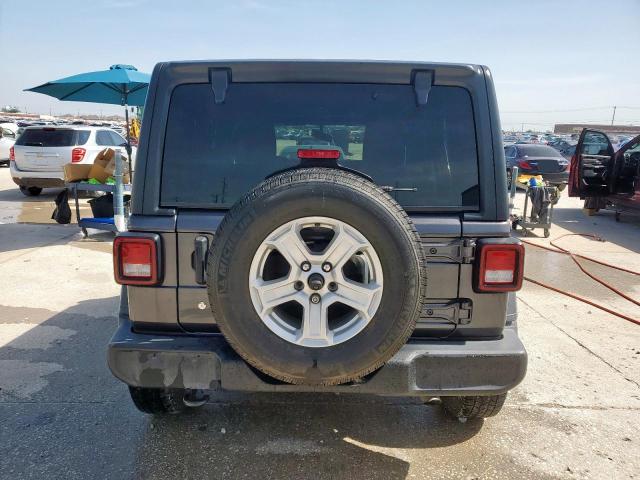 1C4HJXDG1JW105533 - 2018 JEEP WRANGLER U SPORT Grafit fotoğraf 6