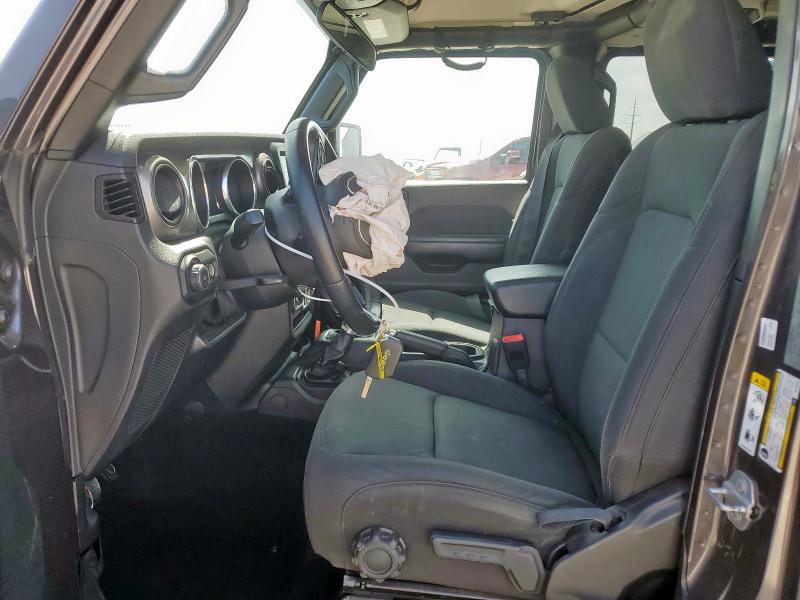 1C4HJXDG1JW105533 - 2018 JEEP WRANGLER U SPORT Grafit fotoğraf 7