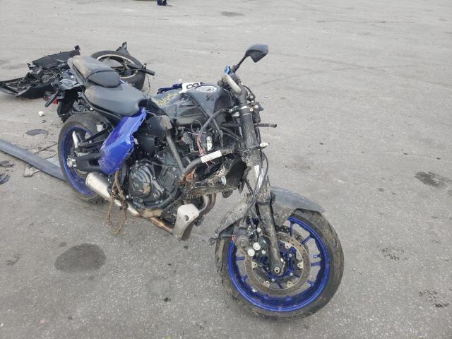 JYARM32E6NA004699 - 2022 YAMAHA MT07 BLUE photo 9