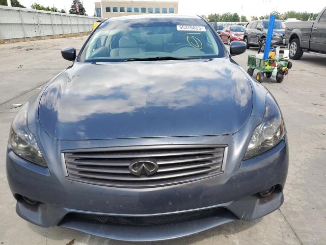 JN1CV6EL6CM473339 - 2012 INFINITI G37 GRAY photo 5