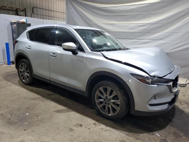 JM3KFBDM9M0362082 - 2021 MAZDA CX-5 GRAND TOURING SILVER photo 4
