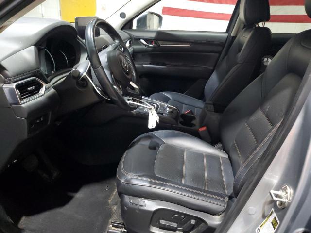 JM3KFBDM9M0362082 - 2021 MAZDA CX-5 GRAND TOURING SILVER photo 7