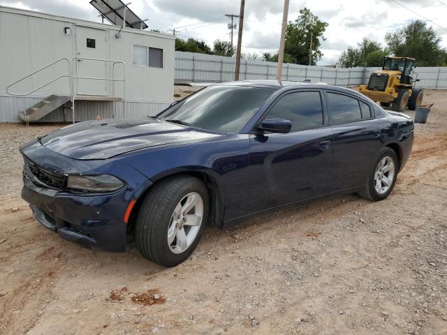 2C3CDXHG3FH858079 - 2015 DODGE CHARGER SXT BLUE photo 1