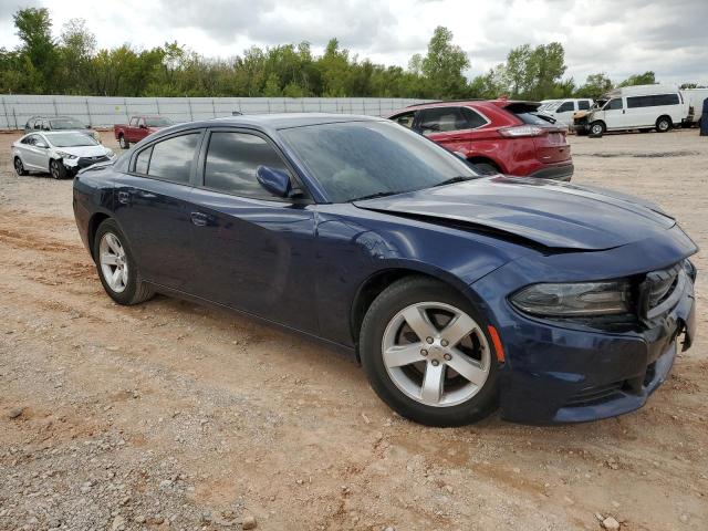 2C3CDXHG3FH858079 - 2015 DODGE CHARGER SXT BLUE photo 4