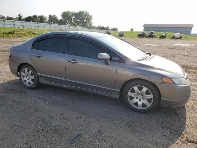 1HGFA16576L086674 - 2006 HONDA CIVIC LX GRAY photo 4