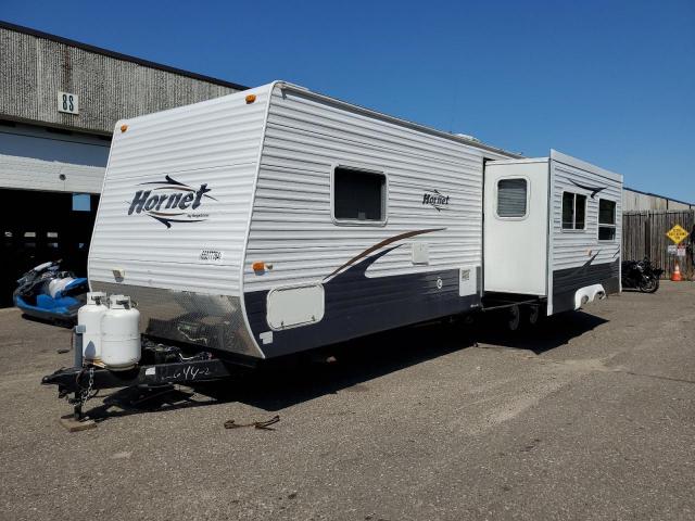 4YDT32B2577203656 - 2007 KEYSTONE HORNET WHITE photo 2