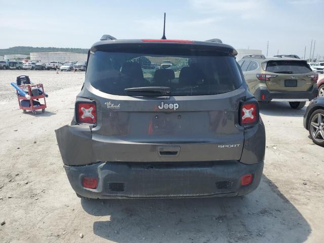 ZACNJAAB8LPL99342 - 2020 JEEP RENEGADE SPORT GRAY photo 6