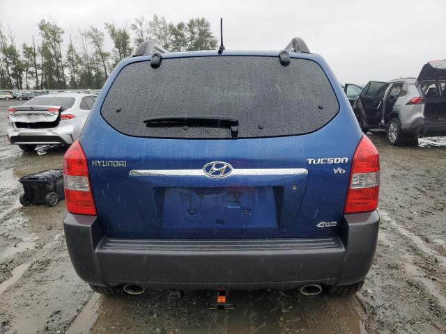 KM8JN72D97U639894 - 2007 HYUNDAI TUCSON SE BLUE photo 6