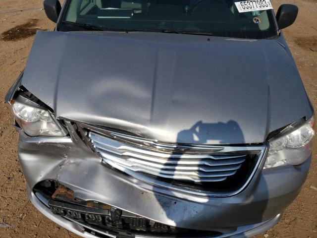 2C4RC1BG1ER124953 - 2014 CHRYSLER TOWN & COU TOURING SILVER photo 12