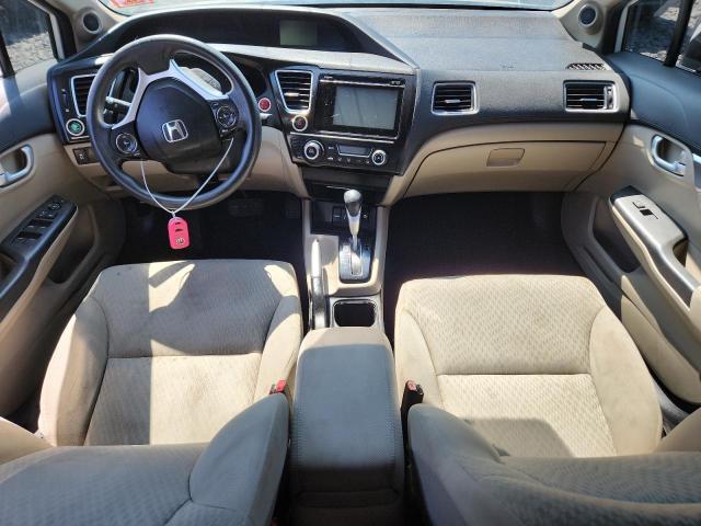 19XFB2F81FE299110 - 2015 HONDA CIVIC EX WHITE photo 8