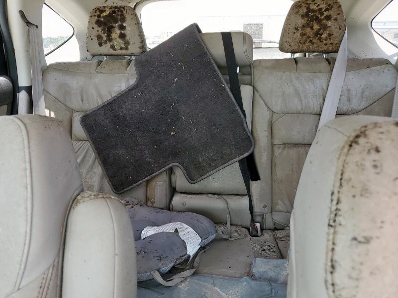 5J6RM3H76DL019679 - 2013 HONDA CR-V EXL WHITE photo 10