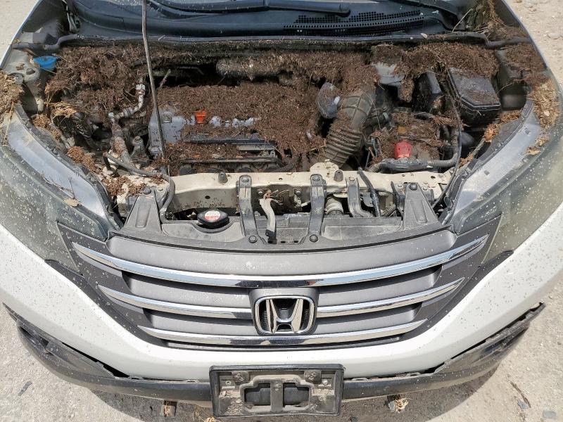 5J6RM3H76DL019679 - 2013 HONDA CR-V EXL WHITE photo 12