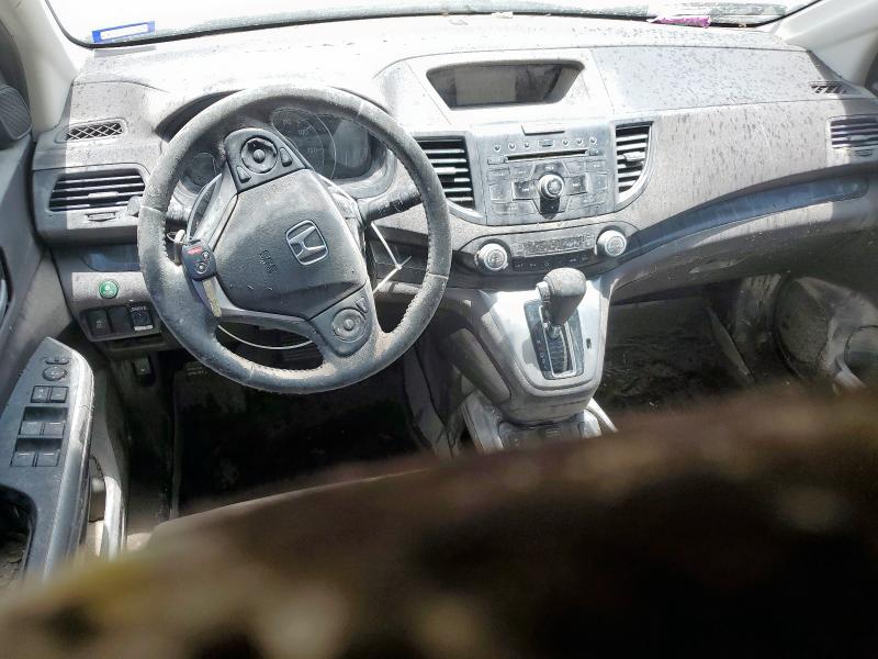 5J6RM3H76DL019679 - 2013 HONDA CR-V EXL WHITE photo 8