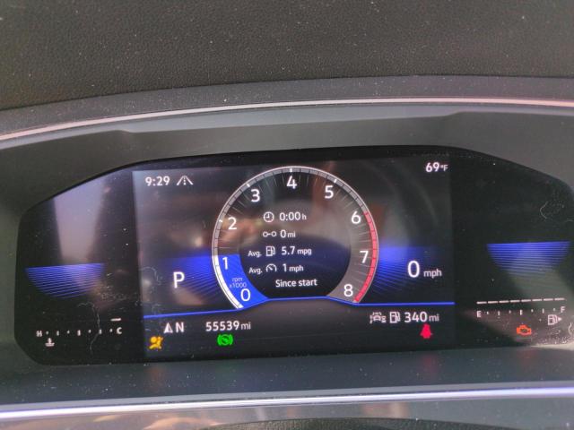 3VV2B7AX8NM122344 - 2022 VOLKSWAGEN TIGUAN SE أحمر صورة 9