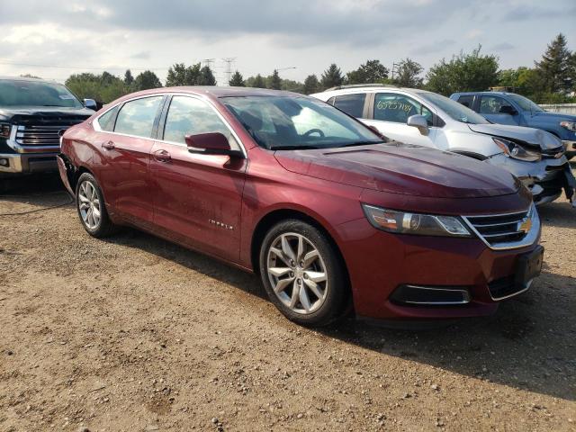 2G1105SA0G9181701 - 2016 CHEVROLET IMPALA LT MAROON photo 4