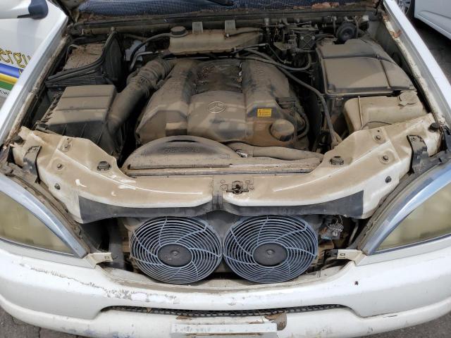 4JGAB72E41A239929 - 2001 MERCEDES-BENZ ML 430 თეთრი ფოტო 12