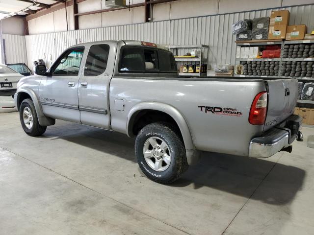 5TBBT44145S470149 - 2005 TOYOTA TUNDRA ACCESS CAB SR5 SILVER photo 2