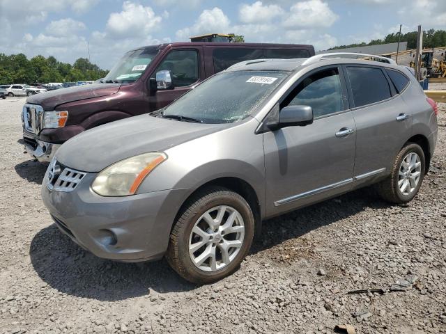 JN8AS5MV3DW145428 - 2013 NISSAN ROGUE S GRAY photo 1