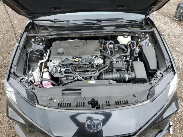 4T1DBADK1SU526044 - 2025 TOYOTA CAMRY XSE BLACK photo 11