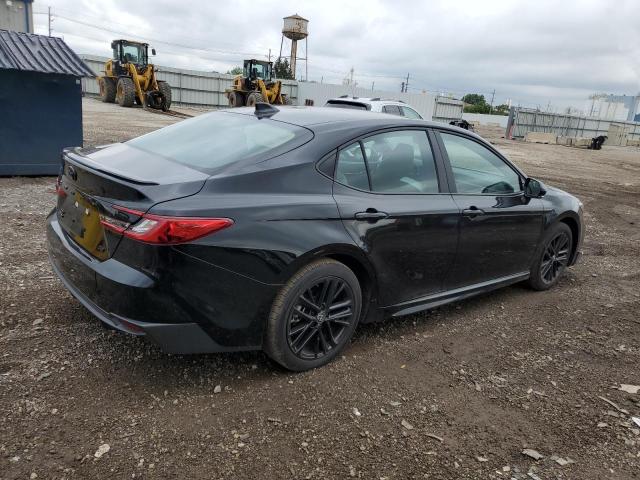 4T1DBADK1SU526044 - 2025 TOYOTA CAMRY XSE BLACK photo 3