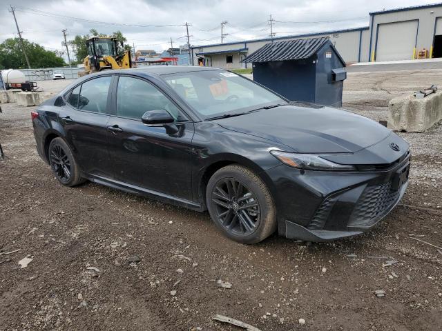 4T1DBADK1SU526044 - 2025 TOYOTA CAMRY XSE BLACK photo 4